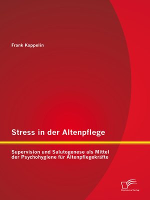 cover image of Stress in der Altenpflege